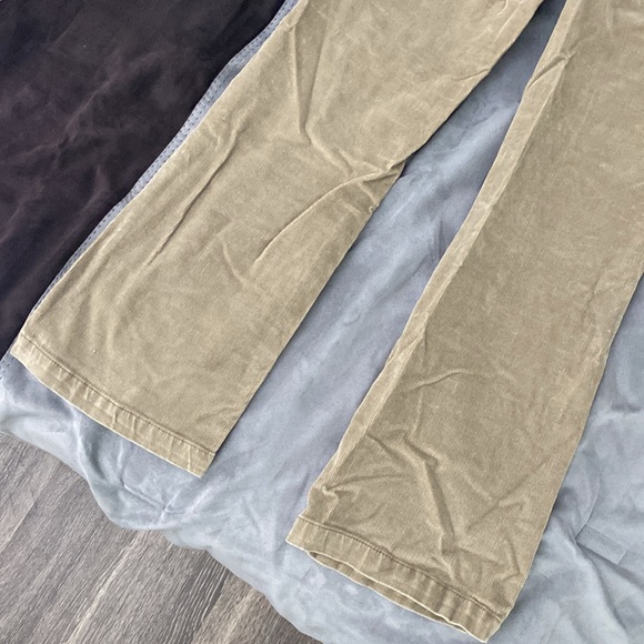 Velvety tan corduroy pants - Picture 11 of 17